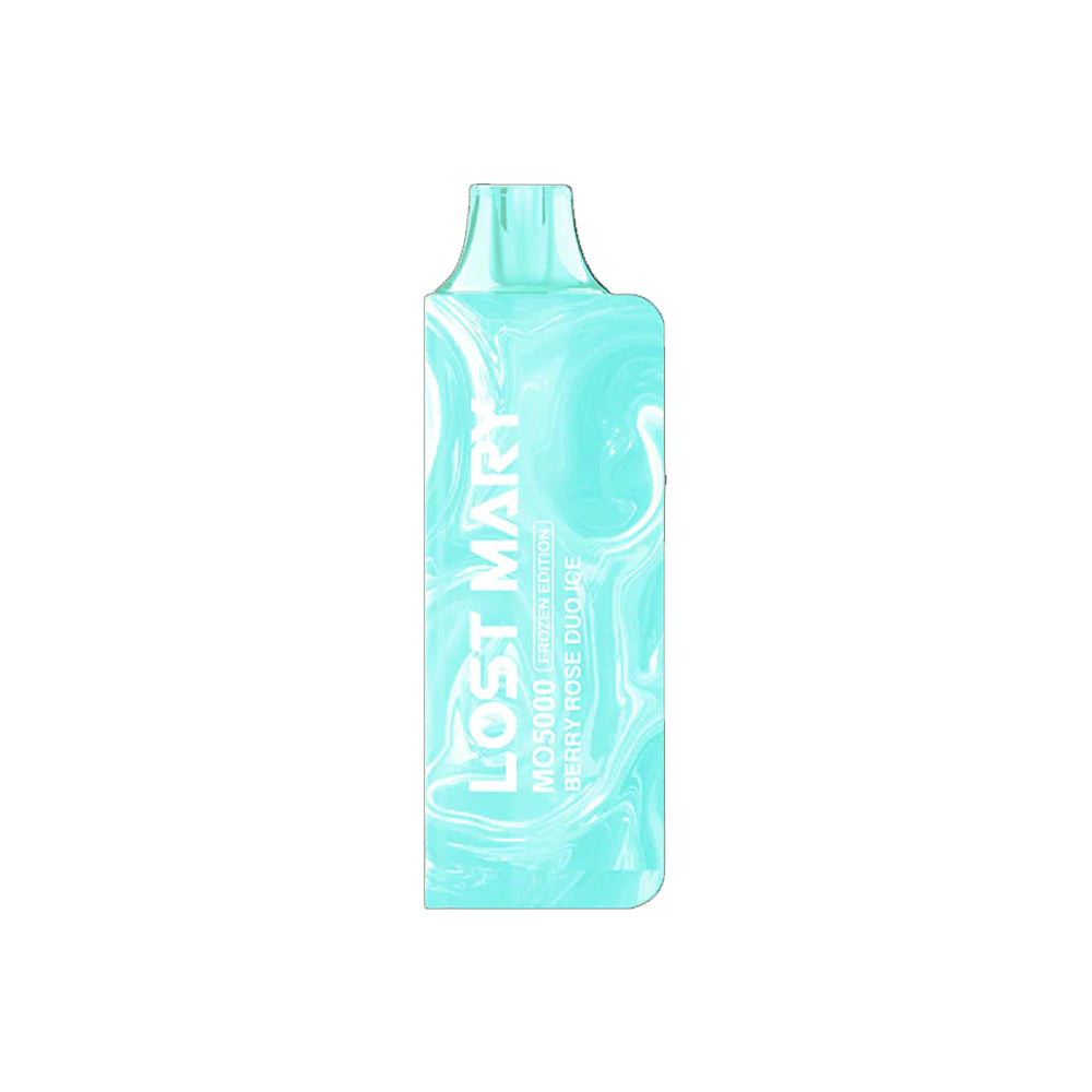 BERRY ROSE DUO ICE LOST MARY MO5000 puffs disposable vape rechargeable