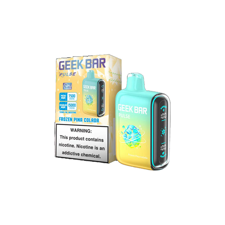 Geek Bar Pulse Disposable Vape 15000 Puffs  Pina Colada