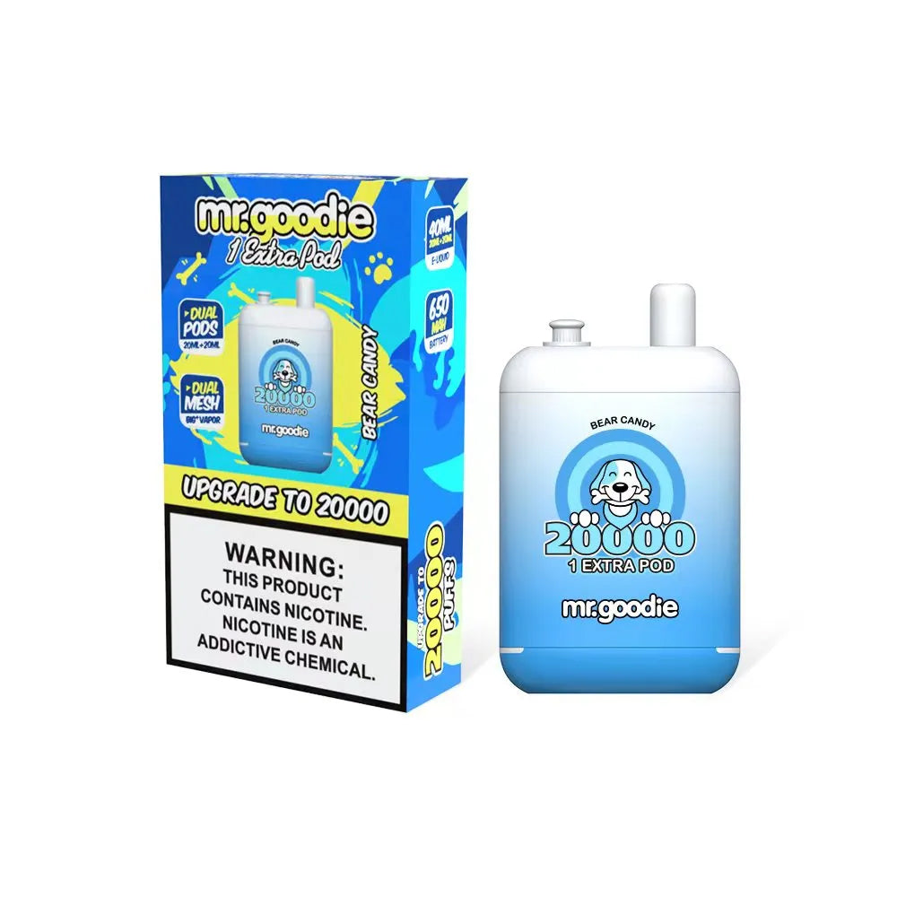 Mr.Goodie 20000 Puffs Disposable Vape with Dual Pods chillzoneusa Mr.Goodie 20000 Puffs Disposable Vape with Dual Pods chillzoneusa