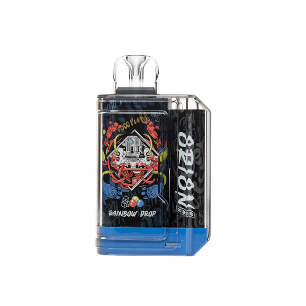 rainbow drop LOST VAPE ORION BAR 7500 Puffs DISPOSABLE rechargeable best vape usa