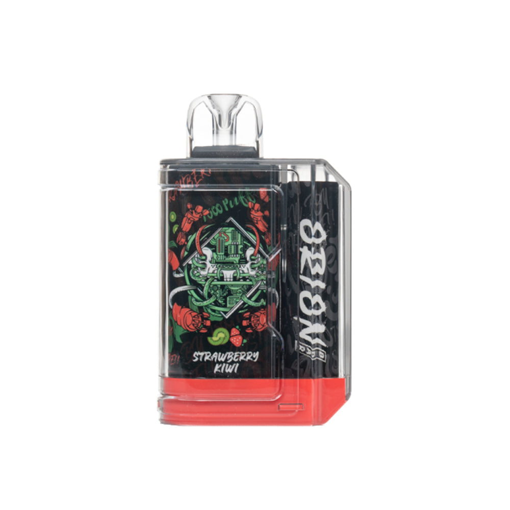 Strawberry Kiwi LOST VAPE ORION BAR 7500 Puffs DISPOSABLE rechargeable best vape usa