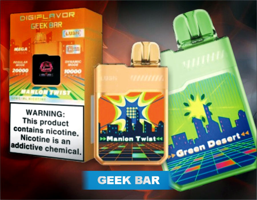 Geek bar disposable vapes electronic cigarette 20000 puffs 20k digiflavor smokeshop