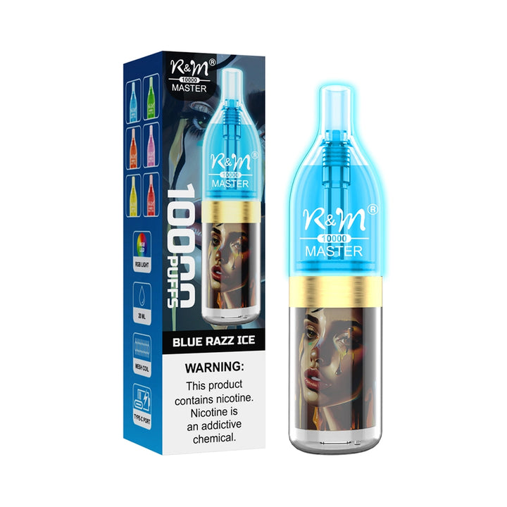 R&M Master 10000 Puffs disposable vape 20ml