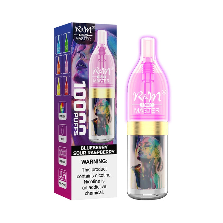 R&M Master 10000 Puffs disposable vape 20ml