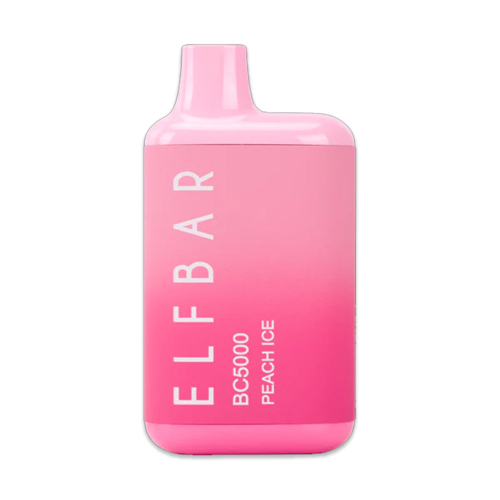 ELF BAR BC5000 Disposable Vape POD 50mg 13ml - Peach Ice chillzoneusa ELF BAR BC5000 Disposable Vape POD 50mg 13ml - Peach Ice chillzoneusa