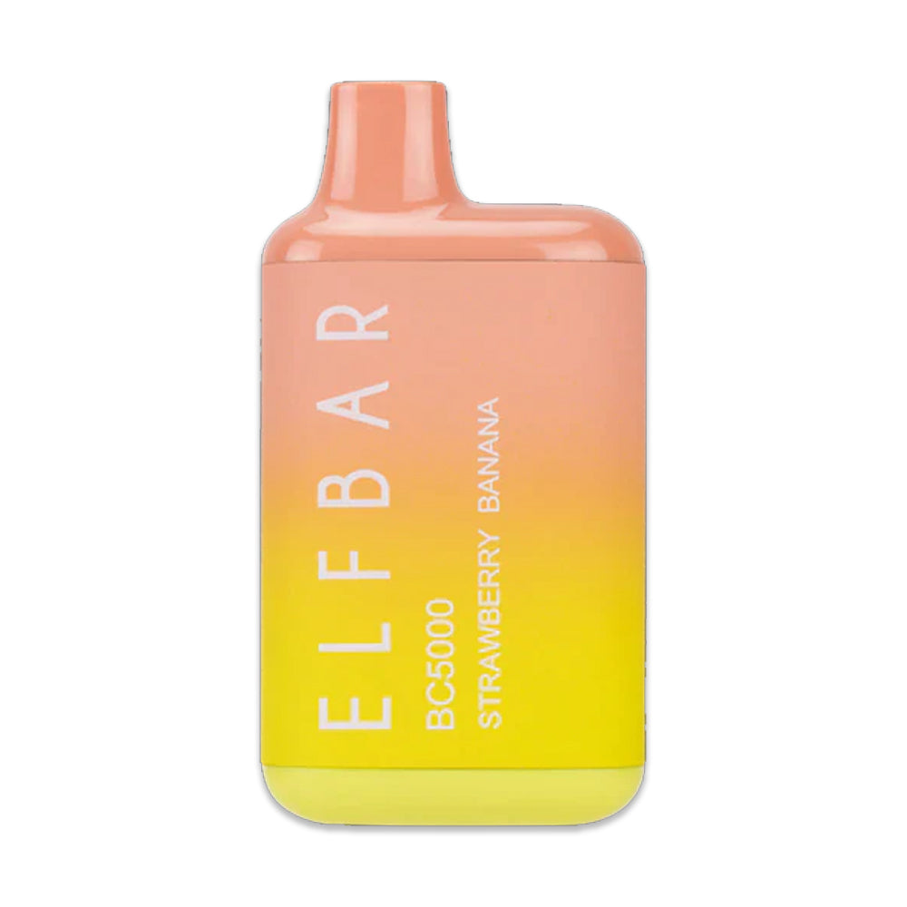 ELF BAR BC5000 Disposable Vape POD 50mg 13ml - Strawberry Mango chillzoneusa ELF BAR BC5000 Disposable Vape POD 50mg 13ml - Strawberry Mango chillzoneusa