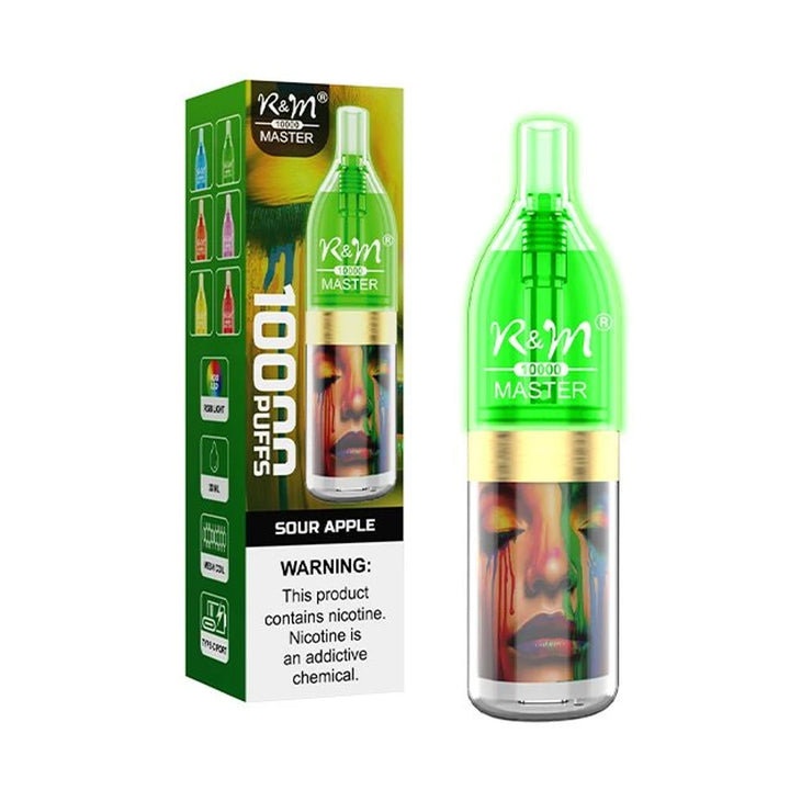 R&M Master 10000 Puffs disposable vape 20ml