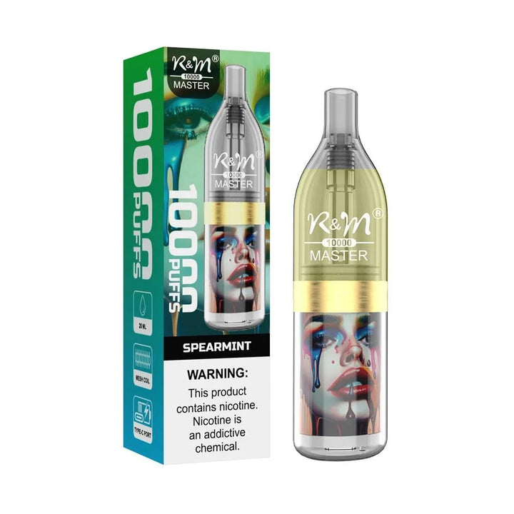 R&M Master 10000 Puffs disposable vape 20ml