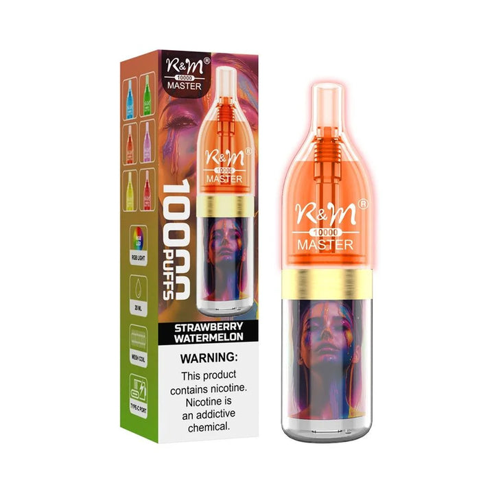 R&M Master 10000 Puffs disposable vape 20ml