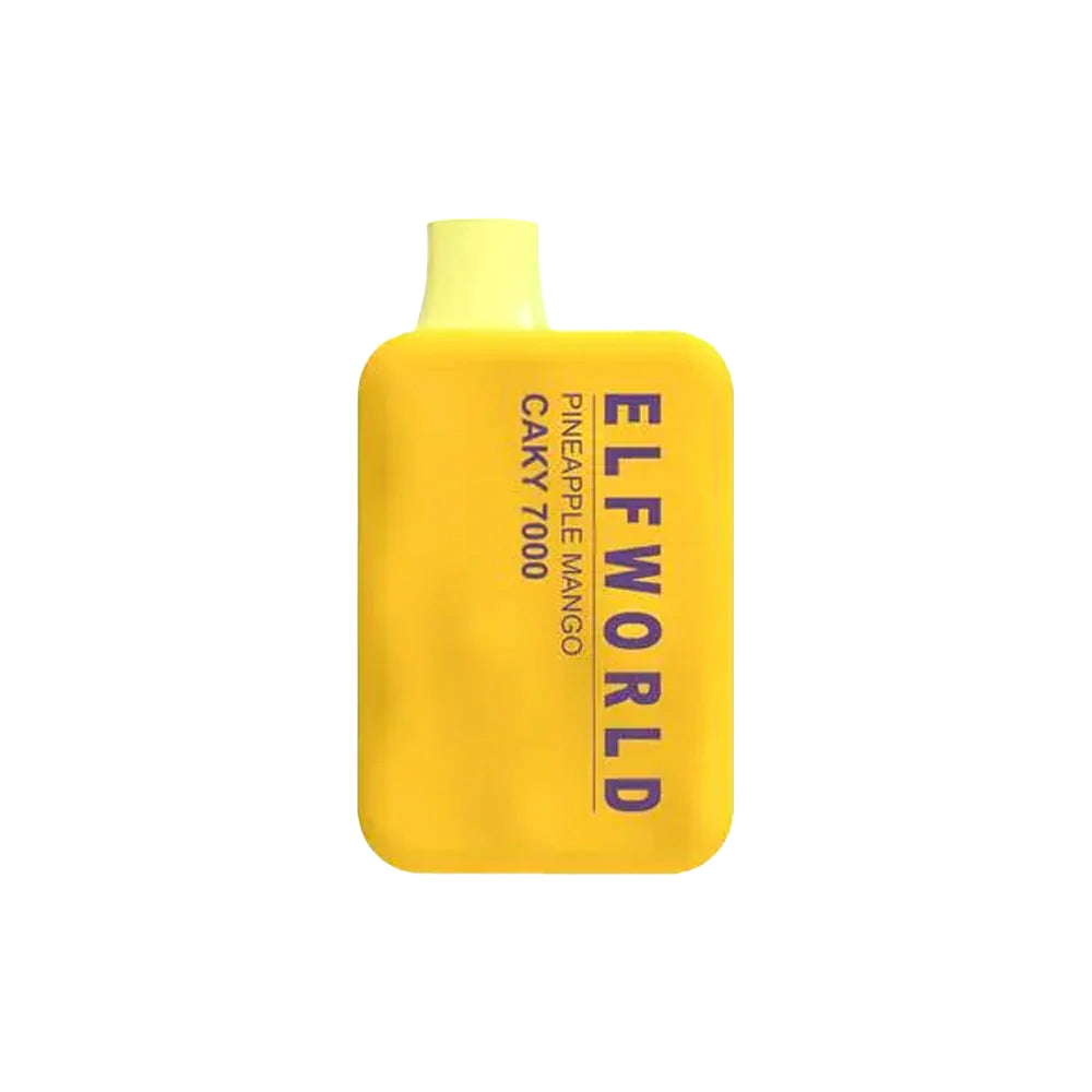 ELFWORLD CAKY 7000 RECHARGEABLE DISPOSABLE VAPE POD DEVICE chillzoneusa ELFWORLD CAKY 7000 RECHARGEABLE DISPOSABLE VAPE POD DEVICE chillzoneusa