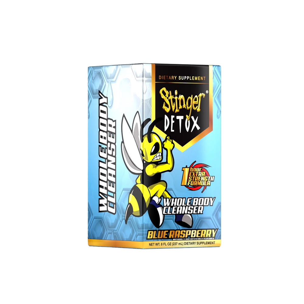 Stinger Detox Whole Body Cleanser Blue Raspberry 1HR 237ml