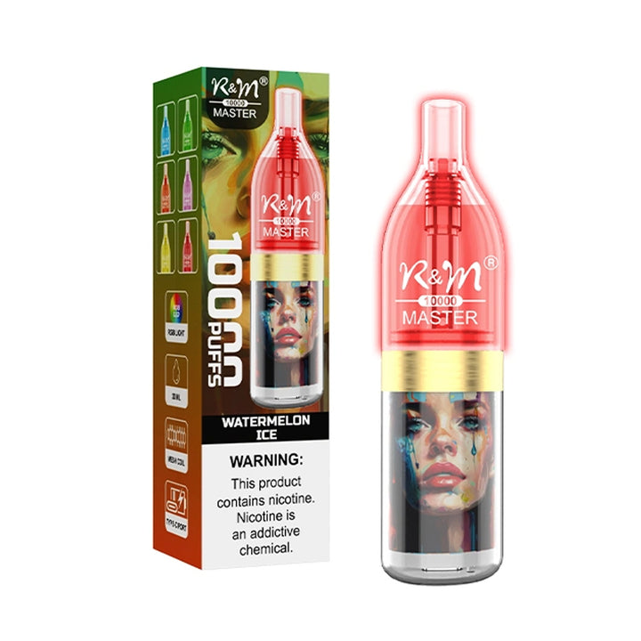 R&M Master 10000 Puffs disposable vape 20ml