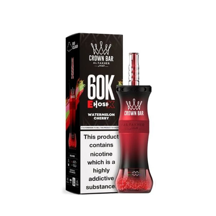 Al Fakher E Hose X 60k Puffs Crown Bar Hookah Disposable Vape