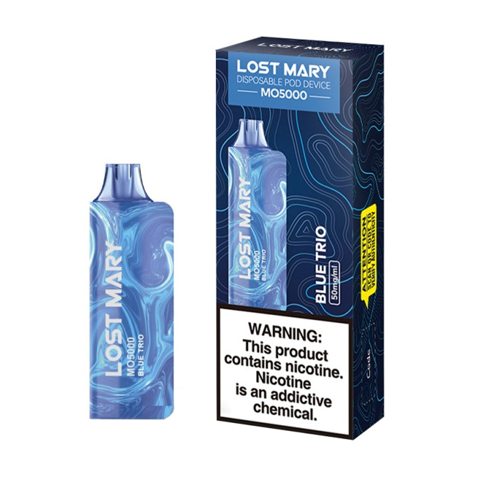 Lost Mary MO5000 Disposable Vapes - Blue Trio – chillzoneusa