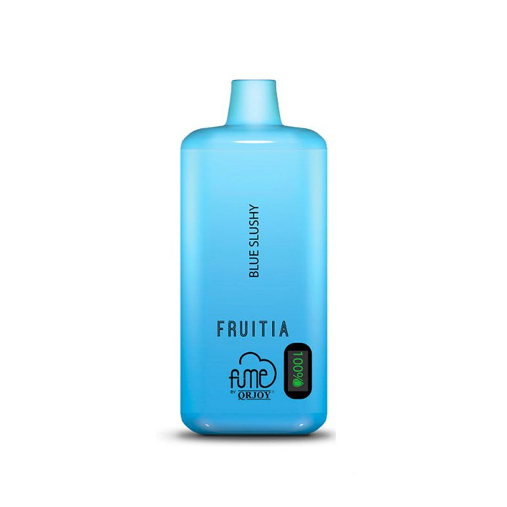  Fruitia x Fume Disposable Vape 8000 Puffs orjoy best vapes in usa Blue slushy