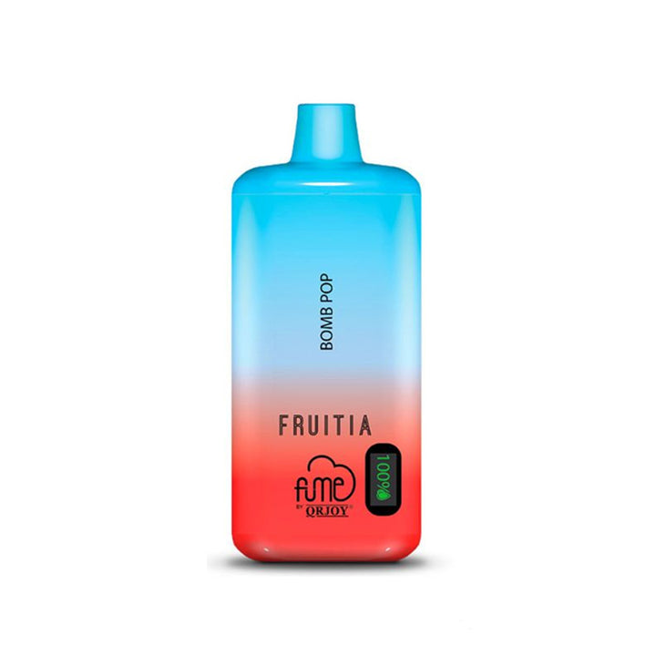  Fruitia x Fume Disposable Vape 8000 Puffs orjoy best vapes in usa bomb pop