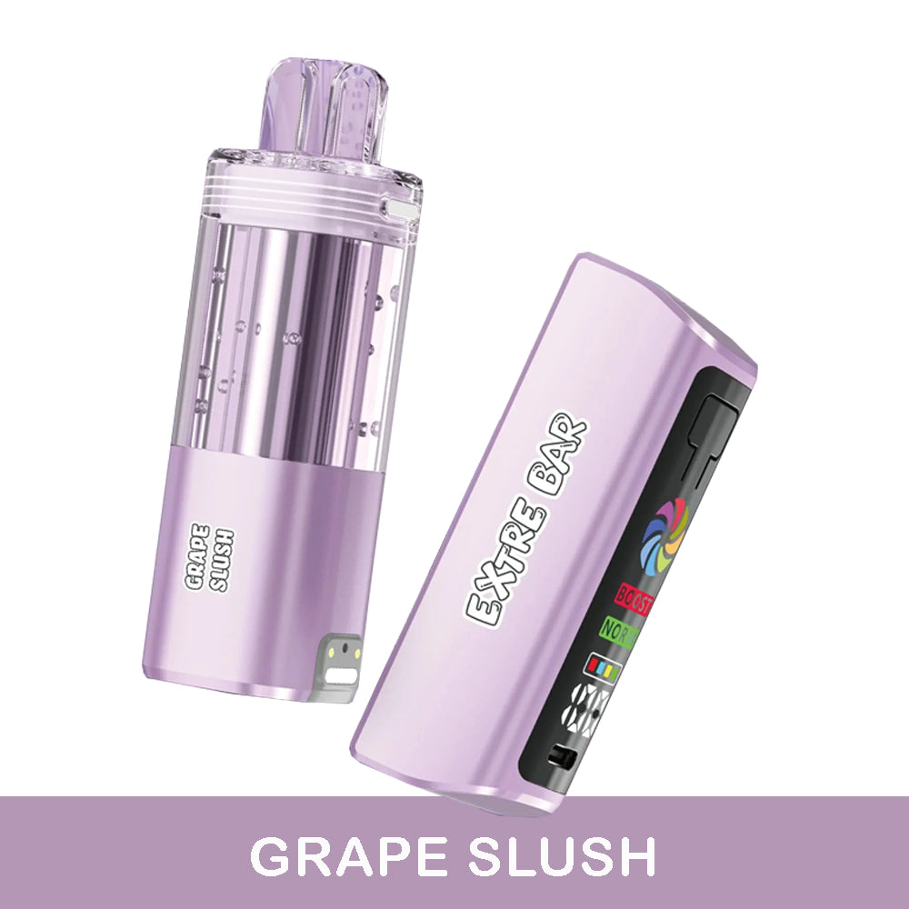 Extre Bar disposable vape ecig 50k puffs chillzoneusa grape slush