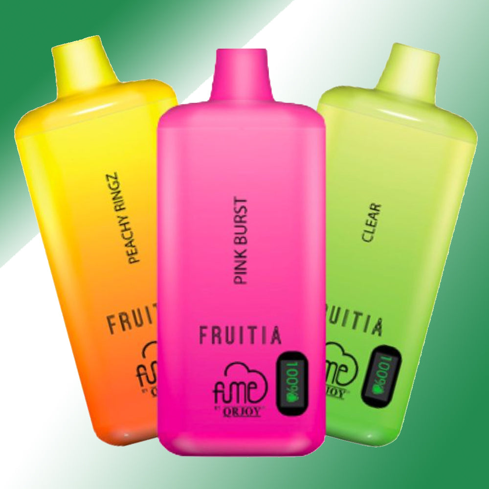  Fruitia x Fume Disposable Vape 8000 Puffs orjoy best vapes in usa