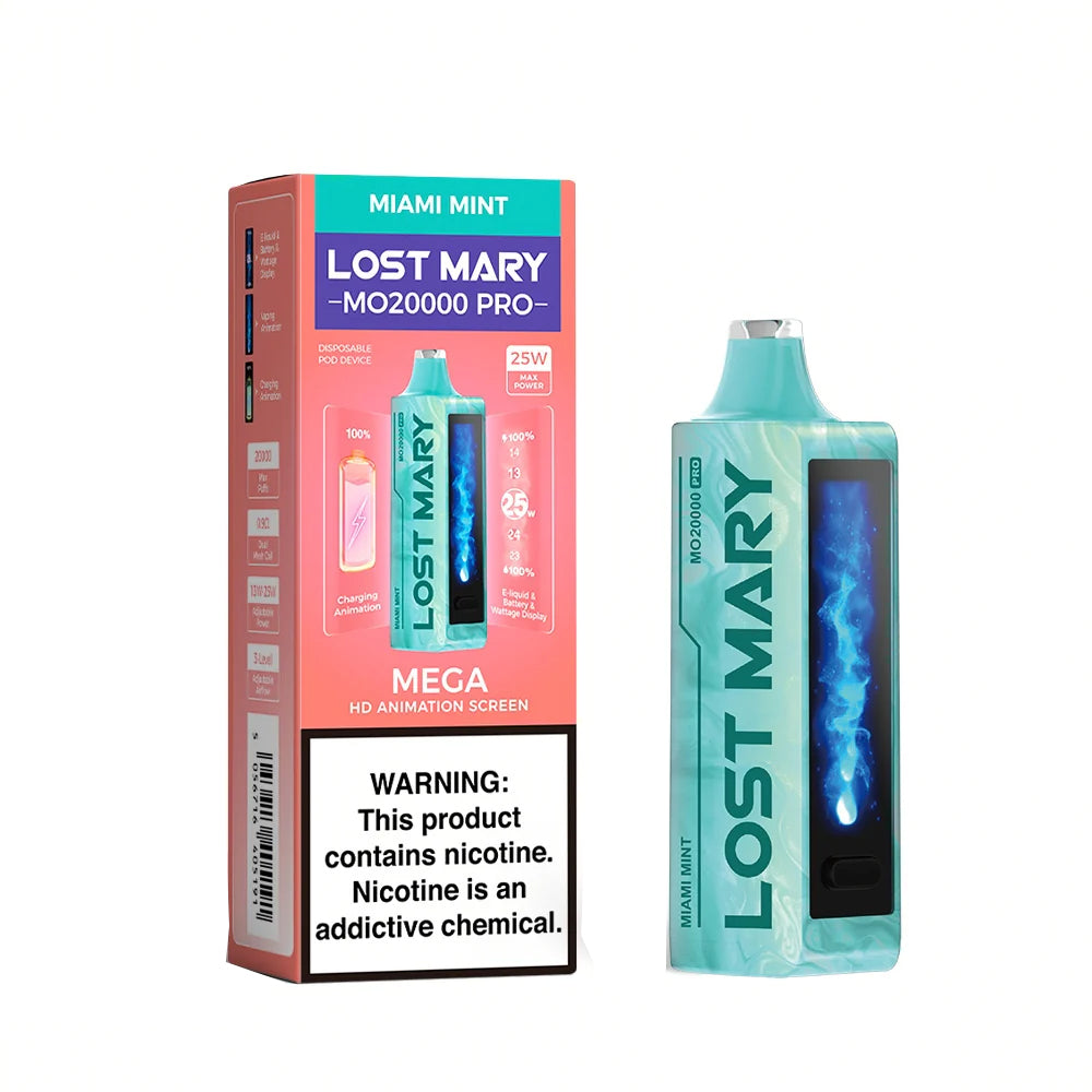 Lost Mary MO20000 PRO Disposable Vape – 20K Puffs