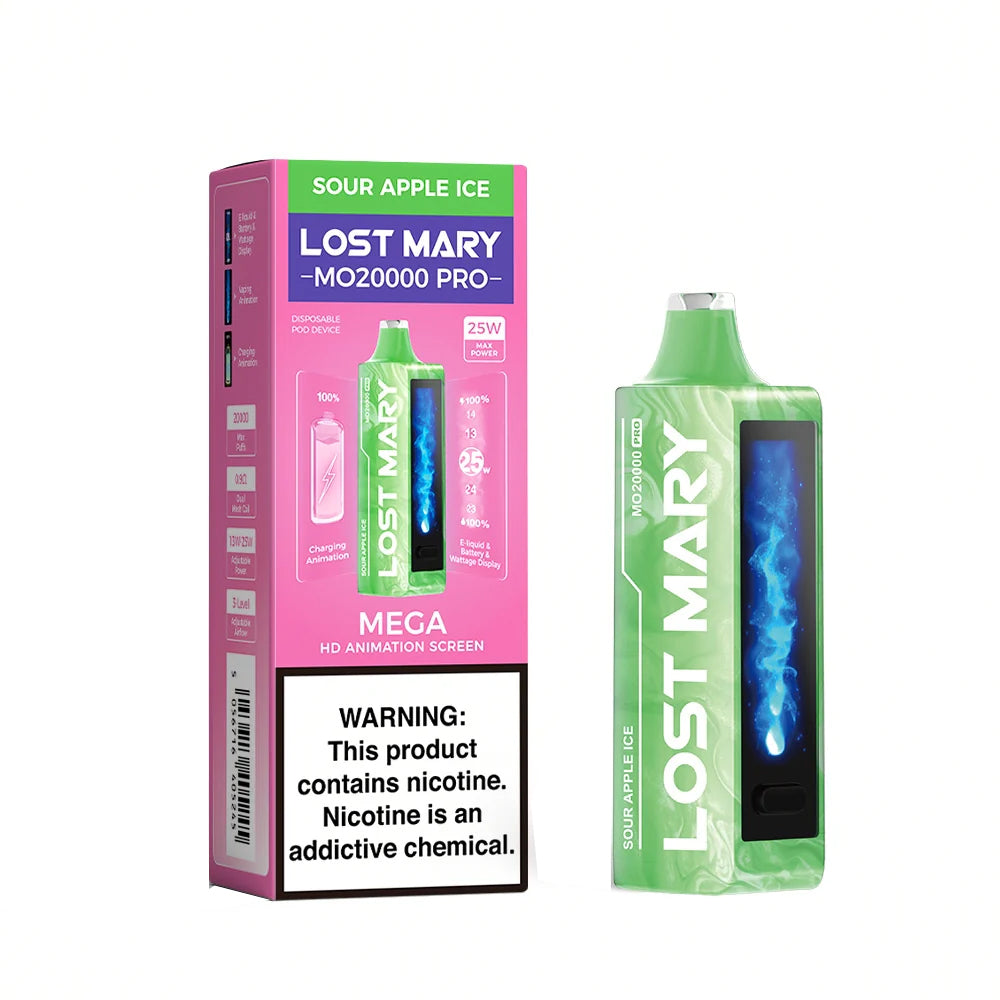 Lost Mary MO20000 PRO Disposable Vape – 20K Puffs
