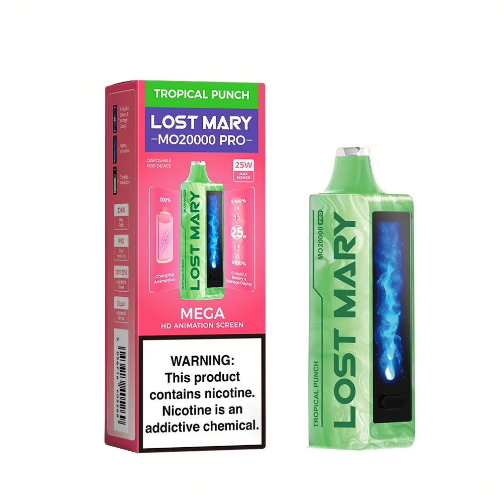 Lost Mary MO20000 PRO Disposable Vape – 20K Puffs