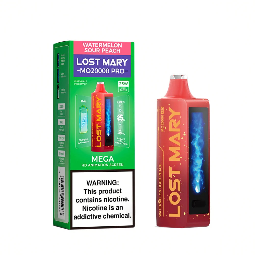 Lost Mary MO20000 PRO Disposable Vape – 20K Puffs