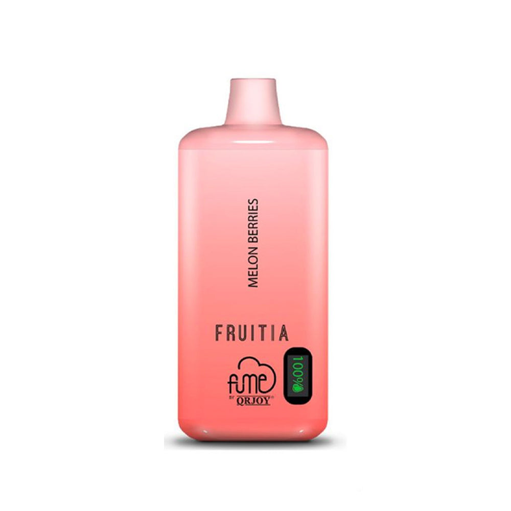  Fruitia x Fume Disposable Vape 8000 Puffs orjoy best vapes in usa melon berrries