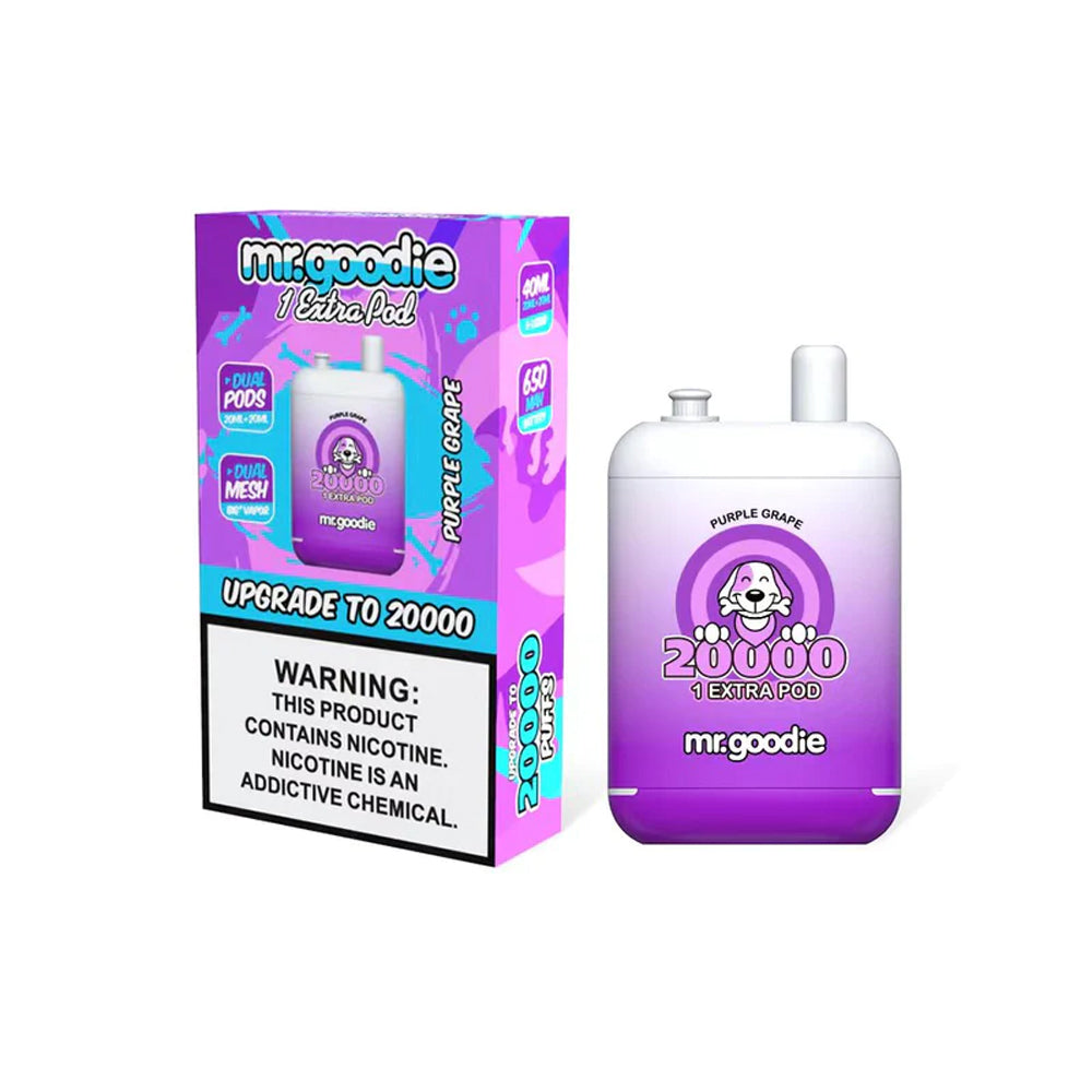 Mr.Goodie 20000 Puffs Disposable Vape with Dual Pods chillzoneusa Mr.Goodie 20000 Puffs Disposable Vape with Dual Pods chillzoneusa