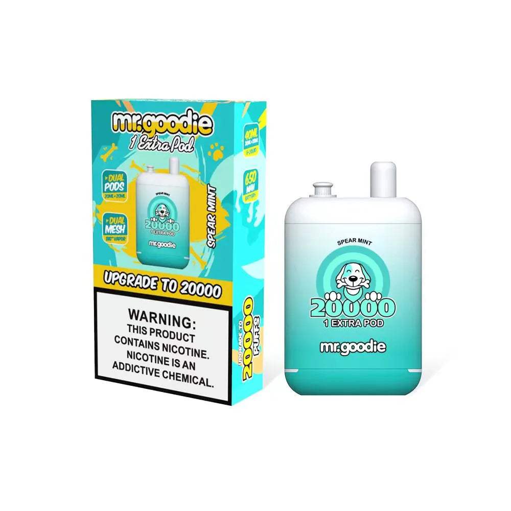Mr.Goodie 20000 Puffs Disposable Vape with Dual Pods chillzoneusa Mr.Goodie 20000 Puffs Disposable Vape with Dual Pods chillzoneusa