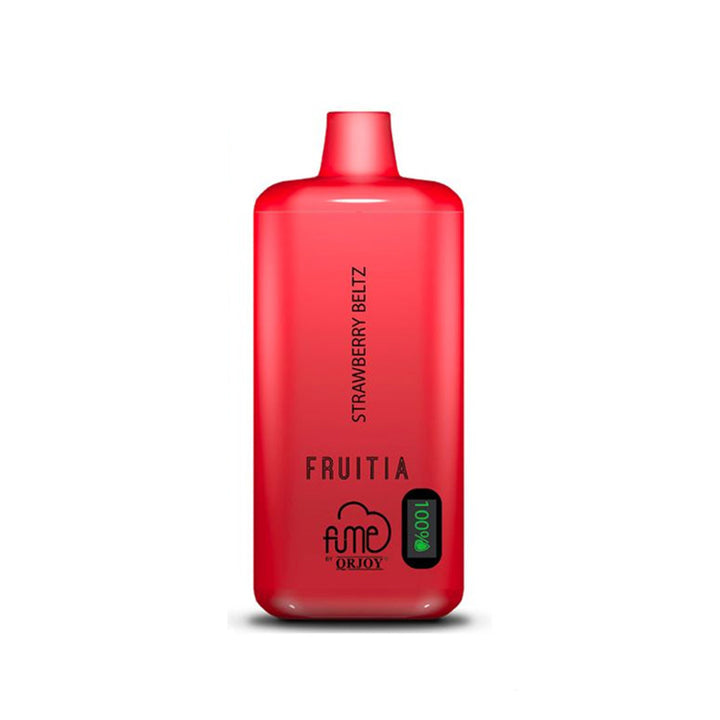  Fruitia x Fume Disposable Vape 8000 Puffs orjoy best vapes in usa strawberry beltz