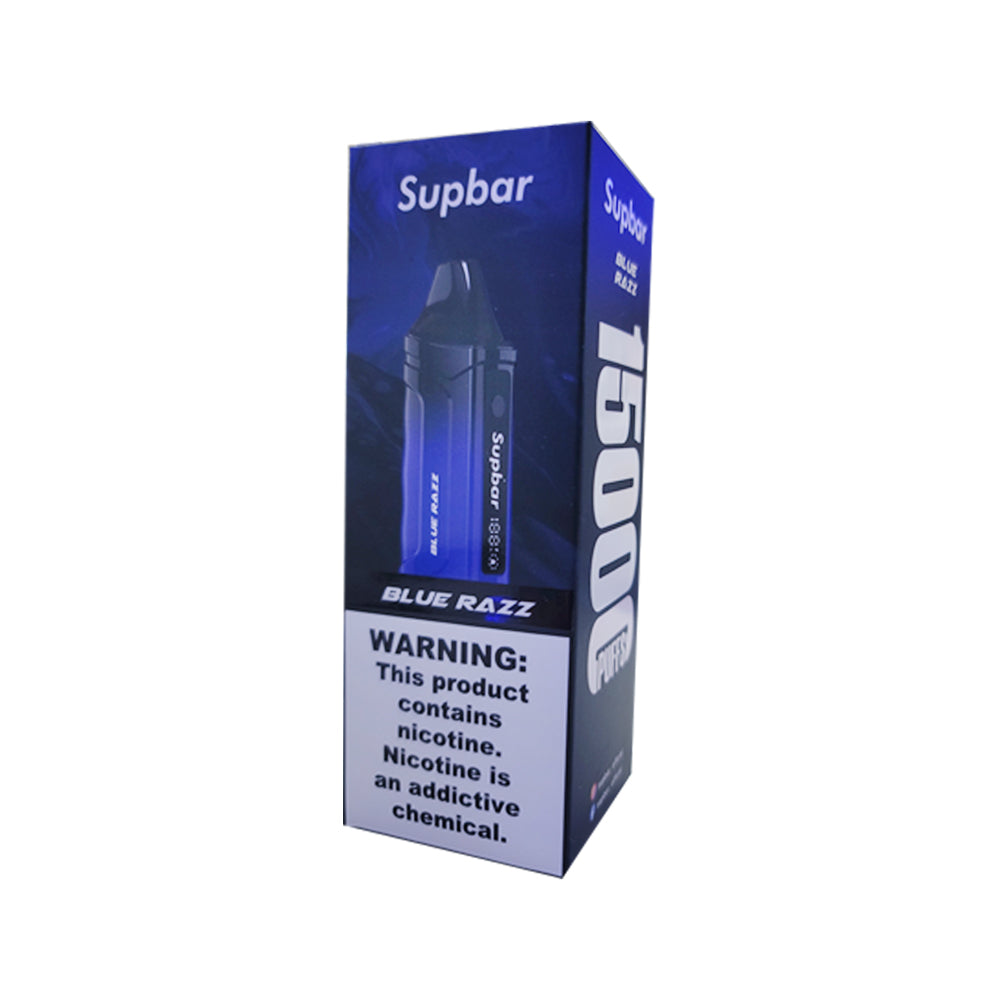 Supbar 15000 puffs Disposable Vape 650mAh Type-C Dual Mesh Coil puff 15k Prefilled Pod Flavors vape pen puffbars E Cigarette blue razz