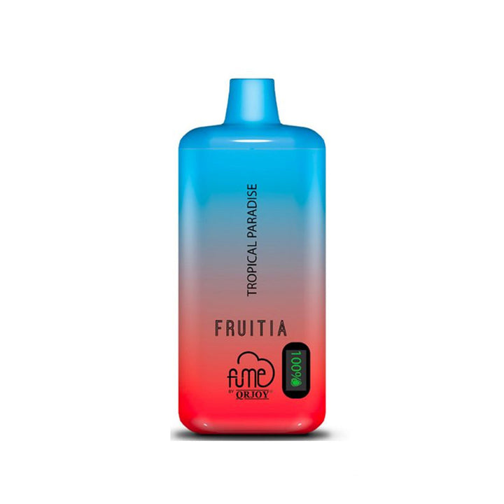  Fruitia x Fume Disposable Vape 8000 Puffs orjoy best vapes in usa tropical paradise