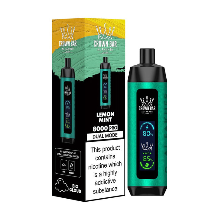 Al Fakher Pro Crown Bar 8000 Puffs Disposable Vape