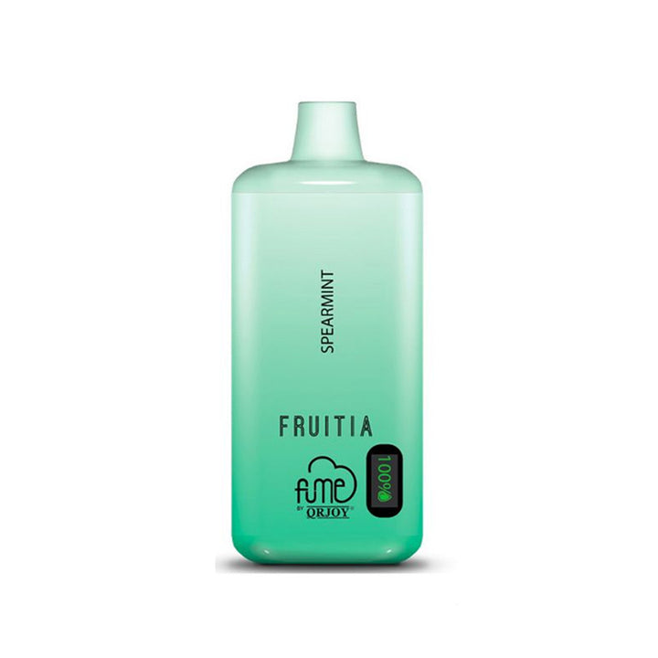  Fruitia x Fume Disposable Vape 8000 Puffs orjoy best vapes in usa spearmint