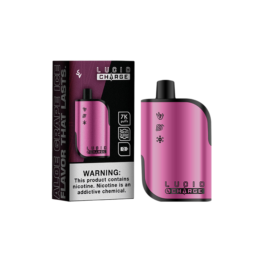 LUCID CHARGE DISPOSABLE VAPE 7000 PUFFS chillzoneusa LUCID CHARGE DISPOSABLE VAPE 7000 PUFFS chillzoneusa