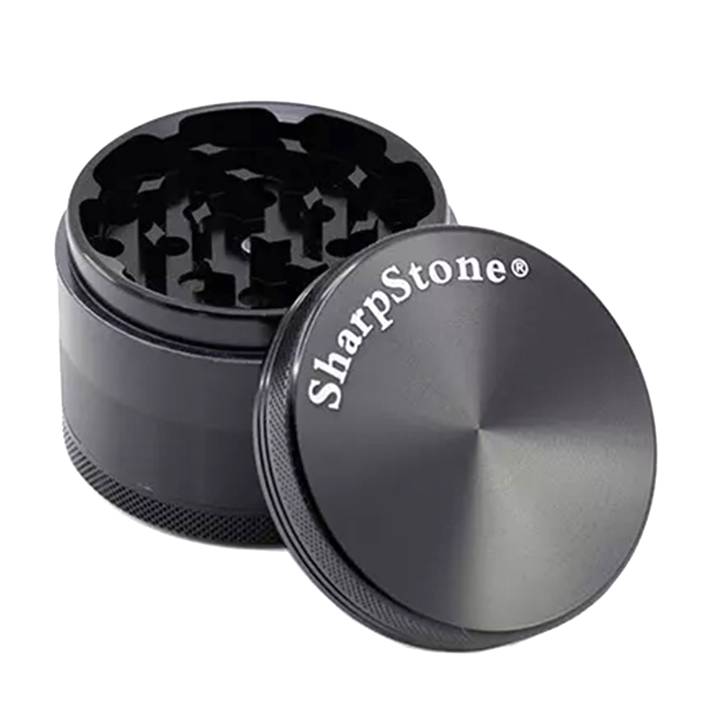 Sharpstone 4 Piece Grinders Solid Top Black