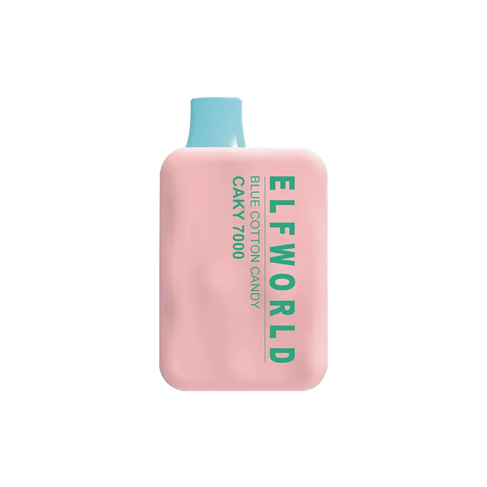 ELFWORLD CAKY 7000 RECHARGEABLE DISPOSABLE VAPE POD DEVICE chillzoneusa ELFWORLD CAKY 7000 RECHARGEABLE DISPOSABLE VAPE POD DEVICE chillzoneusa