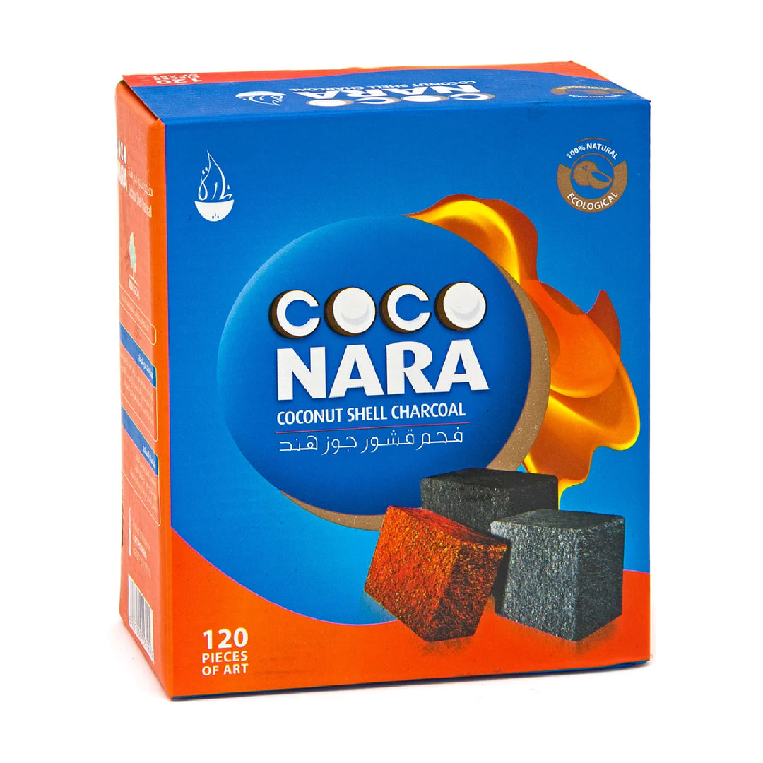 Coco Nara Hookah Shisha Natural Charcoals 120count