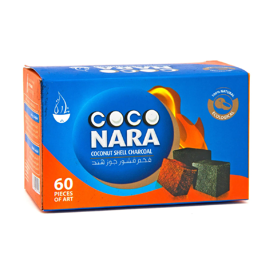 Coco Nara Hookah Shisha Natural Charcoals 60count