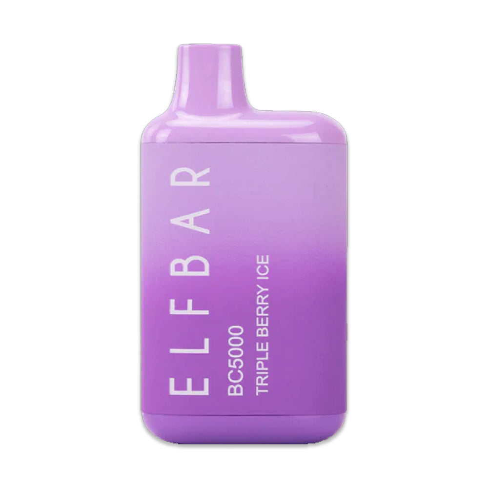 ELF BAR BC5000 Disposable Vape POD 50mg 13ml - Triple Berry Ice