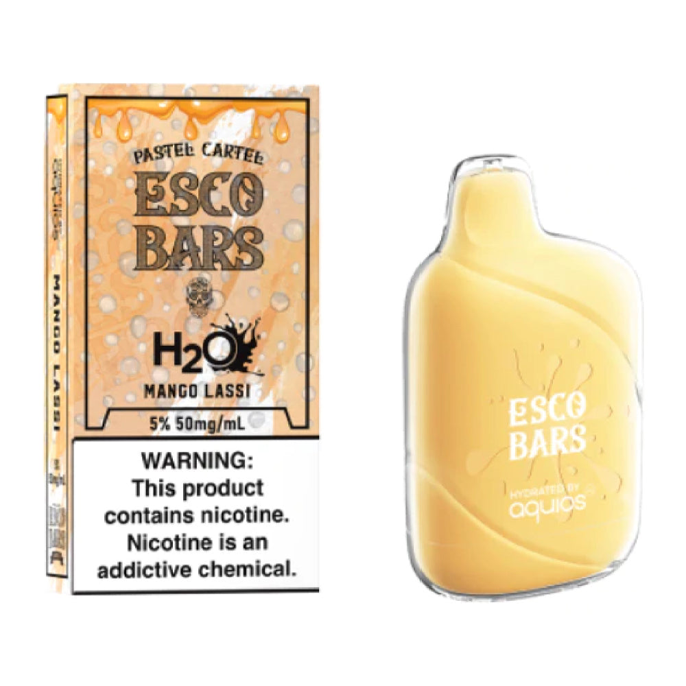 Esco Bar Aquios H2O 6000 Puff Disposable -MANGO LASSI