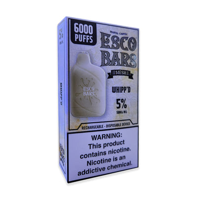 Esco Bars Mesh Pastel Cartel 6000 Rechargeable Disposable 50mg - WHIPP'D