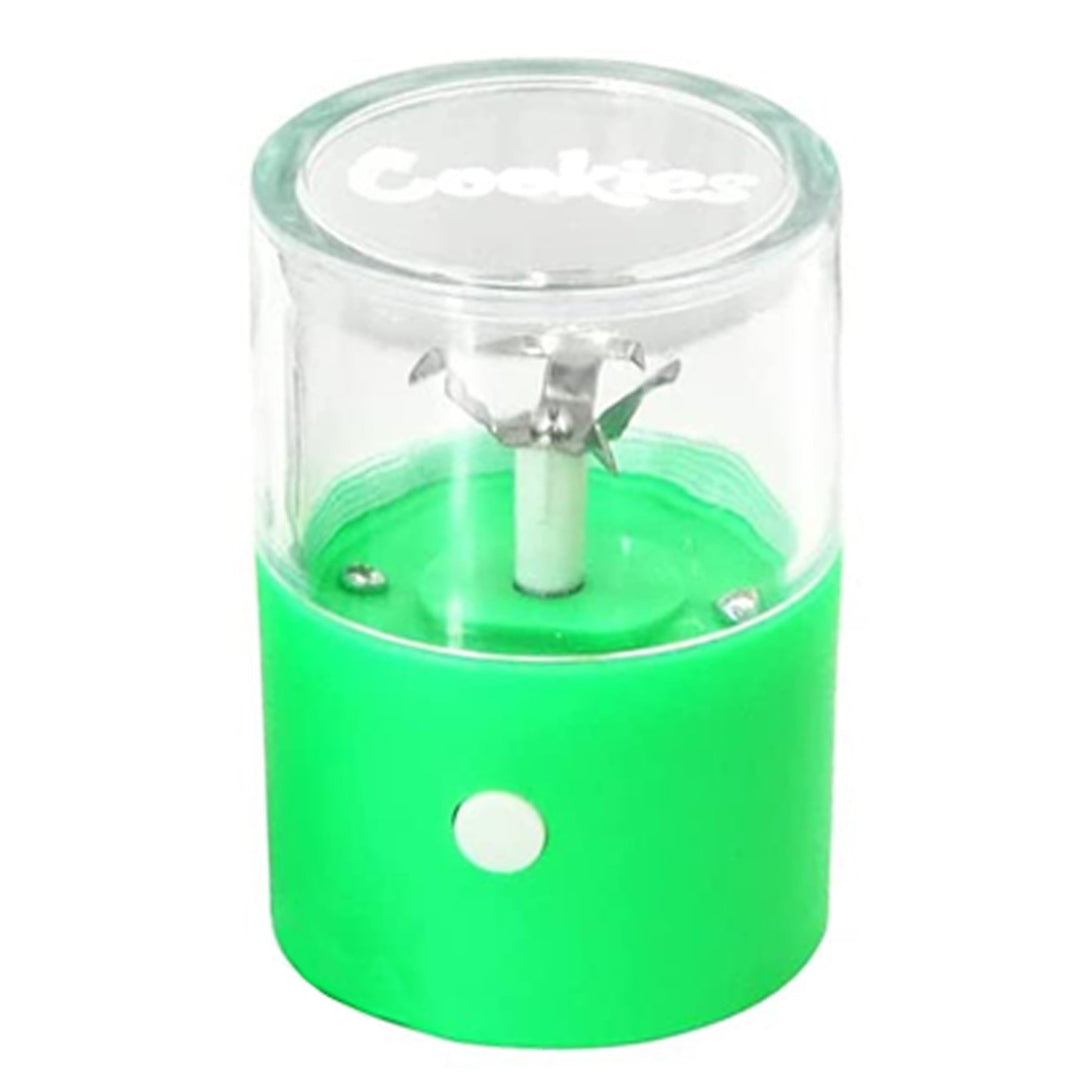 Cookies Electric Automatic Metal Herbs Grinder Green