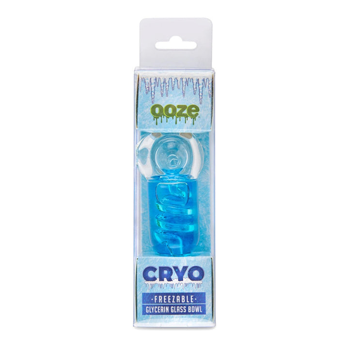 Ooze Cryo Glycerin Coil Hand Pipe Blue