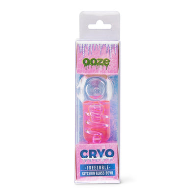 Ooze Cryo Glycerin Coil Hand Pipe Pink