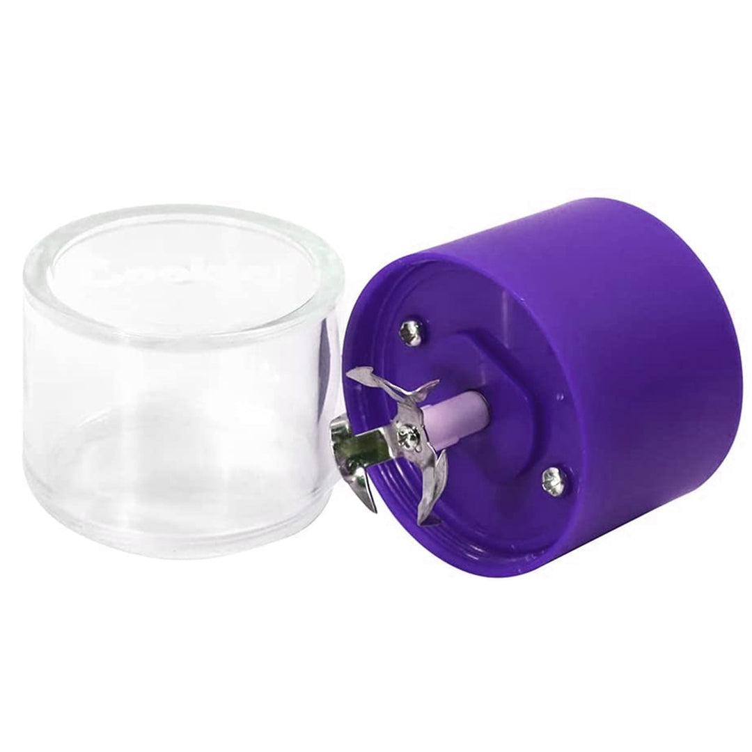 Cookies Electric Automatic Metal Herbs Grinder Purple