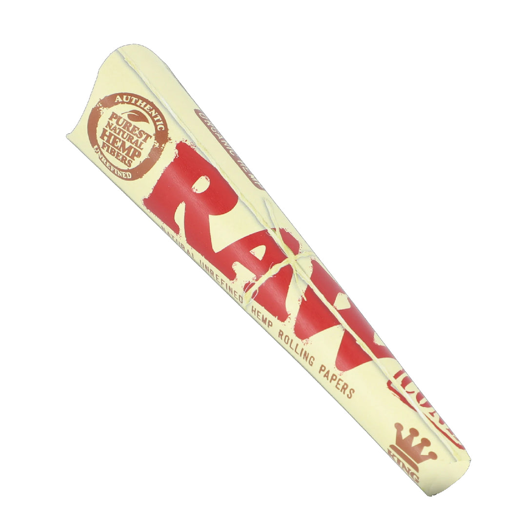 Raw Organic Hemp King Size Cones 3packs