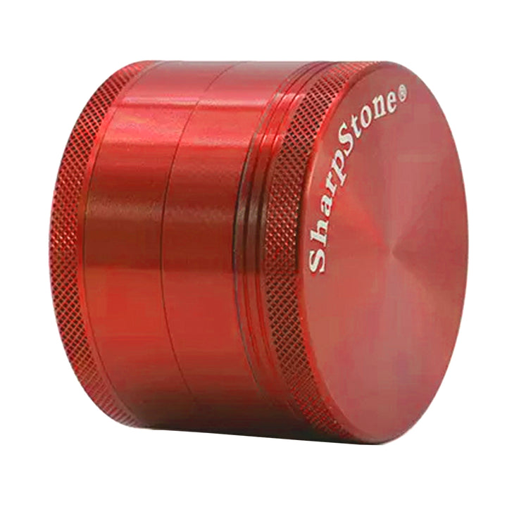 Sharpstone 4 Piece Grinders Solid Top Red