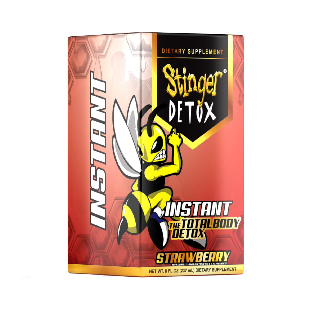 Stinger Detox 5X Extra Strength Drink Deep system cleaner Strawberry