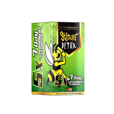Stinger Detox 5x 7 Days Permanent Cleanser- Lime